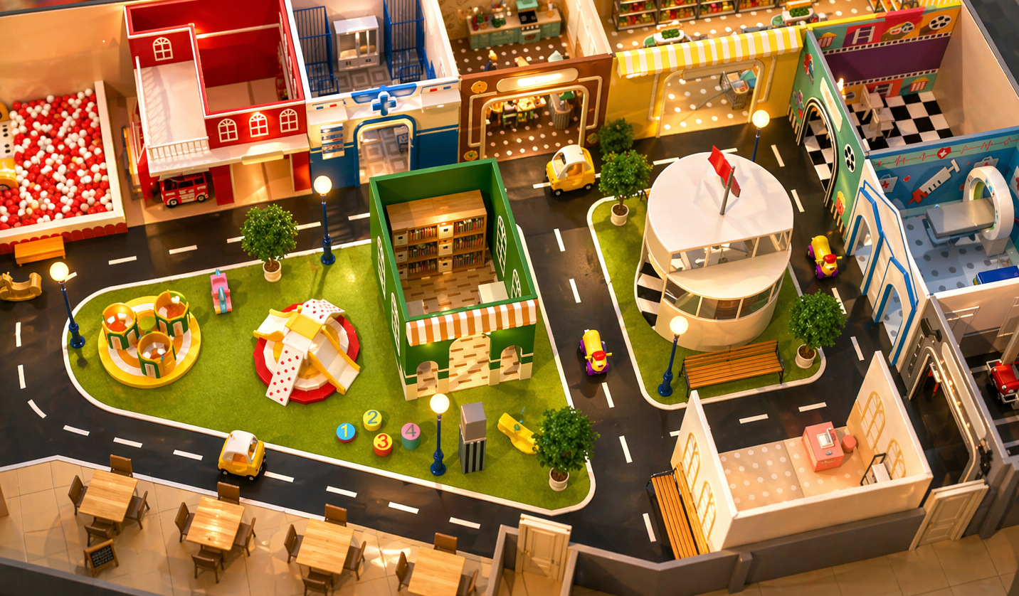 Die Spielstadt — Exklusivbuchung